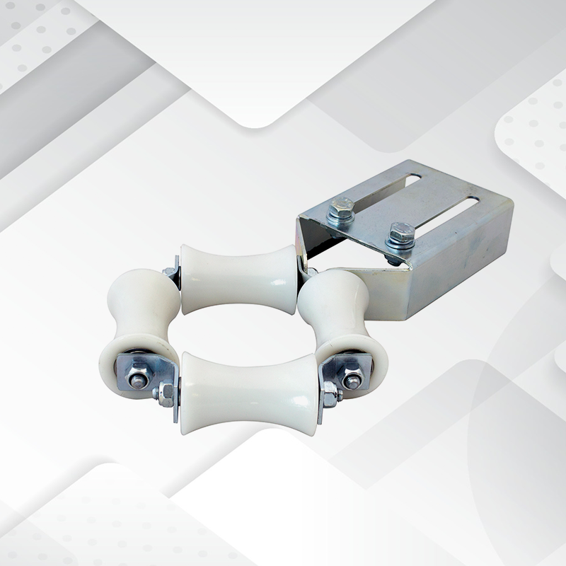 Compensatiekettingrol rol 4, polyamide (zonder console) max. 1,75 m/s