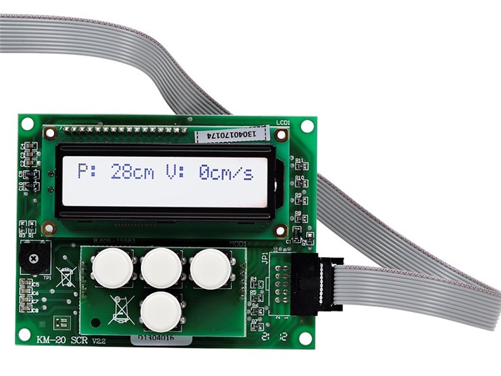KM-20 drukknop en display paneel