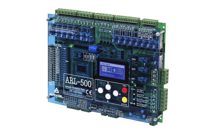 ARL-500 besturing kaart