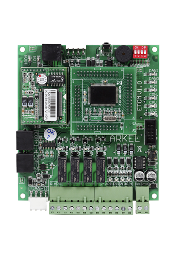 ETCM NETWORK aansluiting module kaart