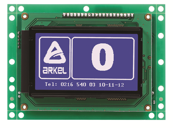 KKLCD-A 70X40MM oproep & display module