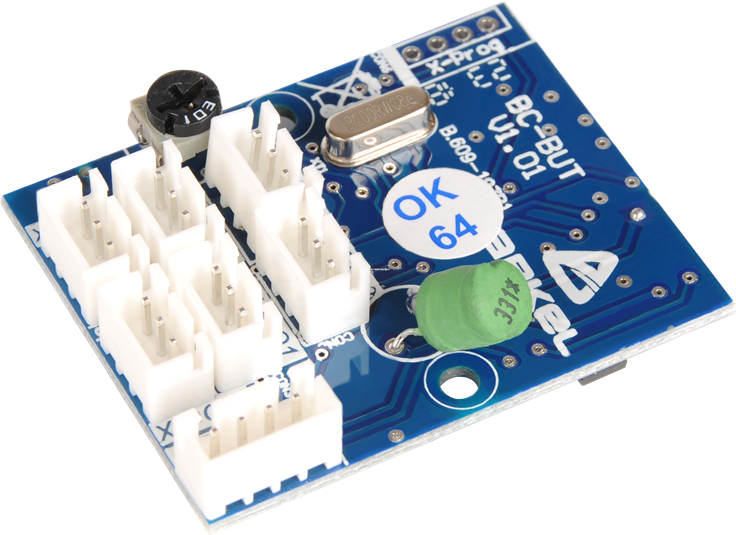 BC-BUT oproep module kaart