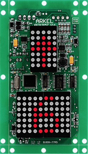 BC-D3XR oproep & display module rood