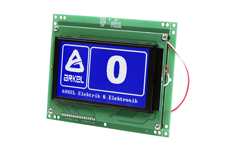 BC-LCD240128A-S 114x64MM oproep & display module