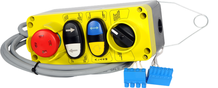 EK-4 hand terminal EN81-20 (revisie & schachtbodem)