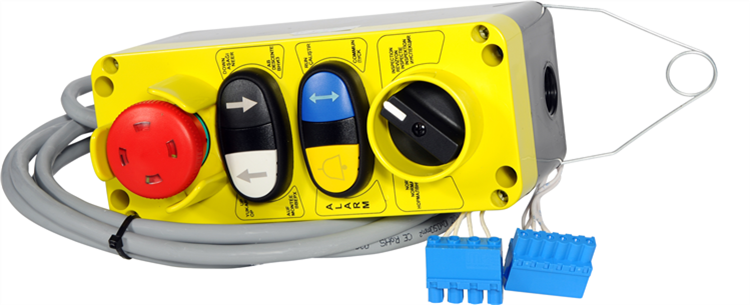 EK-4 hand terminal EN81-20 (revisie & schachtbodem)
