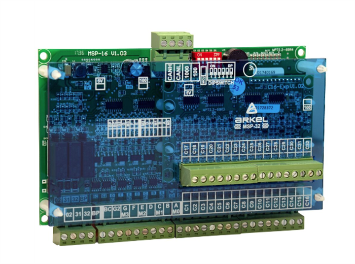 MSP-32 kaart (met behuizing)