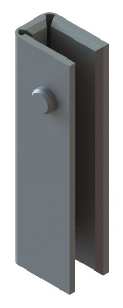 Geleideschoen-inzetstuk WSMK 5 mm, FSF glad (ACLASYN MWG 10 sw)