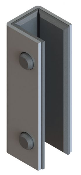 Geleideschoen-inzetstukken voor HSMKW gedempt 10 mm, FSFG (ACLASYN MWG 10 sw)