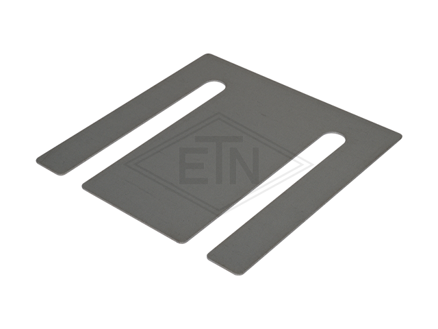 Geleiderhouder HSM 140 mm, 140 x 120 x 40 mm, voor inzetstukken EM 5 - 20 mm