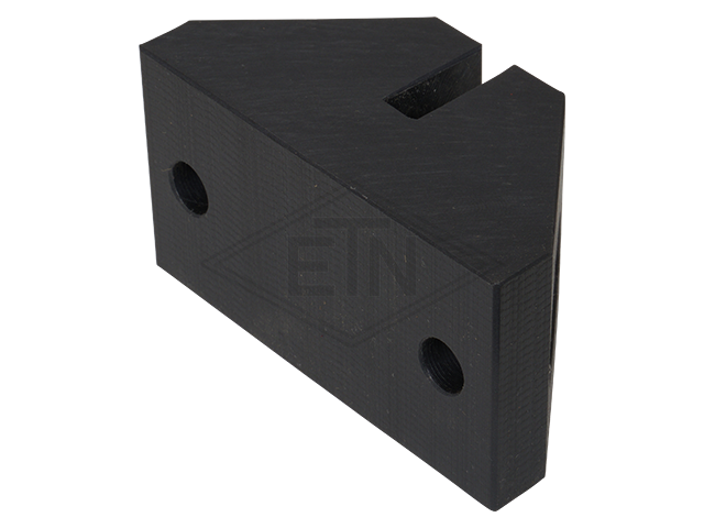 Geleider 74 x 40 x 36,5 mm, voor rail 6 mm, out van ETN ® -HM-1000