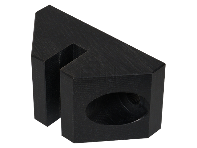 Geleider 74 x 40 x 36,5 mm, voor rail 9 mm, out van ETN ® -HM-1000