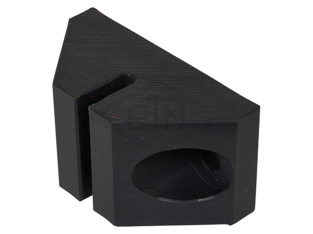 Geleider 40 x 74 x 36,5 mm, voor rail 5 mm, out van ETN ® -HM-1000