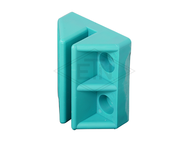 Geleider ETN ® VS-60 PA6 + ADD, voor rail 5 mm, voor (small) goods lift or counterweight turquise colored