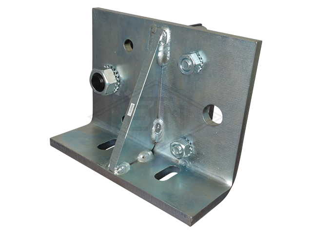 Rolgeleider RS 1, 200 x 150 x 75 mm, voor L-frames, housing spec. staal verzinkt 1 x rol ø 125/20 x 30 mm, HMSG/EM 16 PE