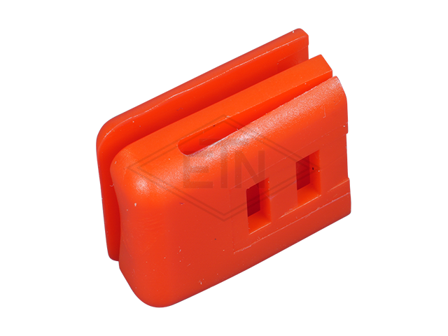 Deur glij-element PE, 19 x 10 x 20 mm