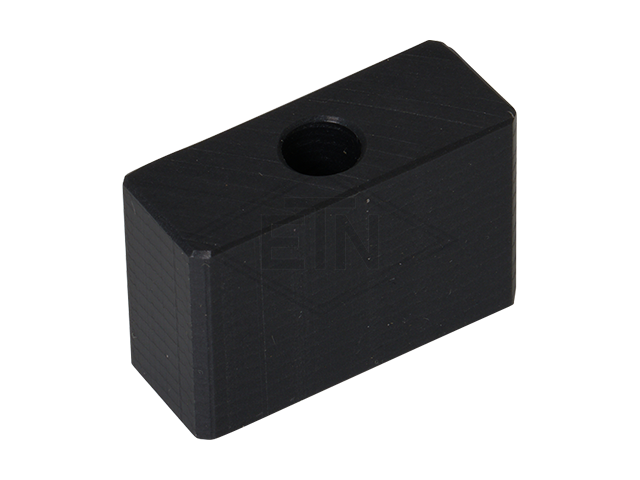 Deur geleider 30 x 20 x 11,8 mm, below, drills ø 6,2 mm, ETN ® HM-1000, incl. bouten en bevestiging materiaal
