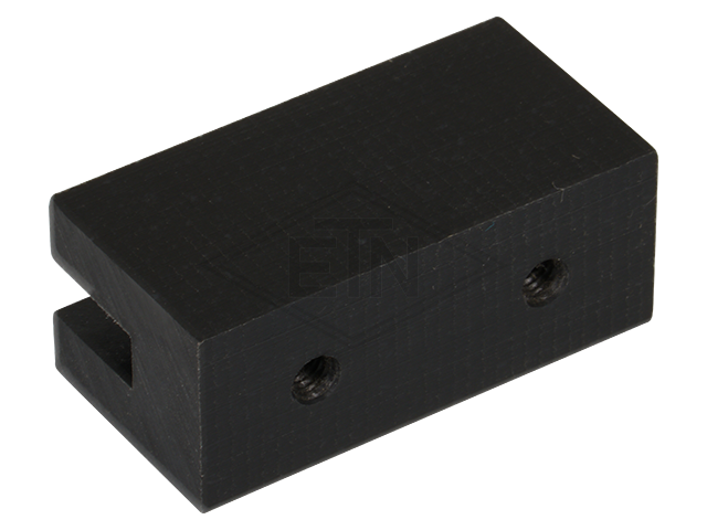 Deur geleider 40 x 16 x 20 mm, groef 5 mm, ETN ® -HM-1000