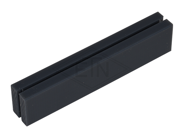 Deurgeleider 200 x 24 x 33/2 mm, staal / ETN ® -HM 1000