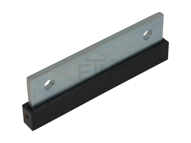 Deurgeleider 100/94 x 35 x 10 mm, binnen part staal verzinkt slider ETN ® -HM-1000, 2 drills 6,4 mm