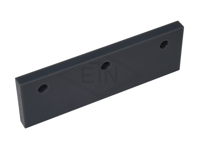 Deurgeleider 120 x 40 x 7,5 mm, ETN ® -HM-1000, 3 x drills ø 6,4 mm