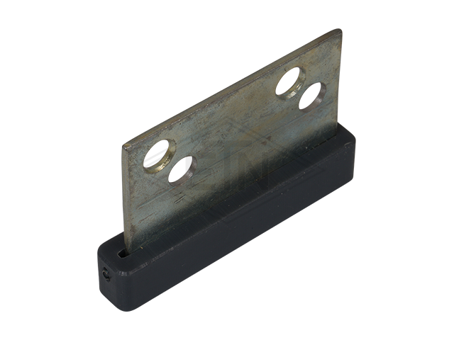 Deurgeleider PE 64 x 12 x 10,7 mm, ETN ® -HM-1000, incl. retaining beugel