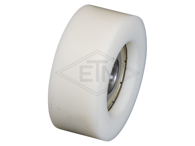 Deurgeleider 45 x 14 x 7 mm, ETN ® -HM-1000, unilateral foldable (zonder metal sheet)