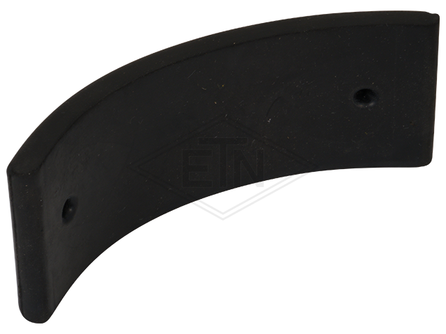 Deur Blocker semicircular 115 x 40 x 7 mm (basic dimension)