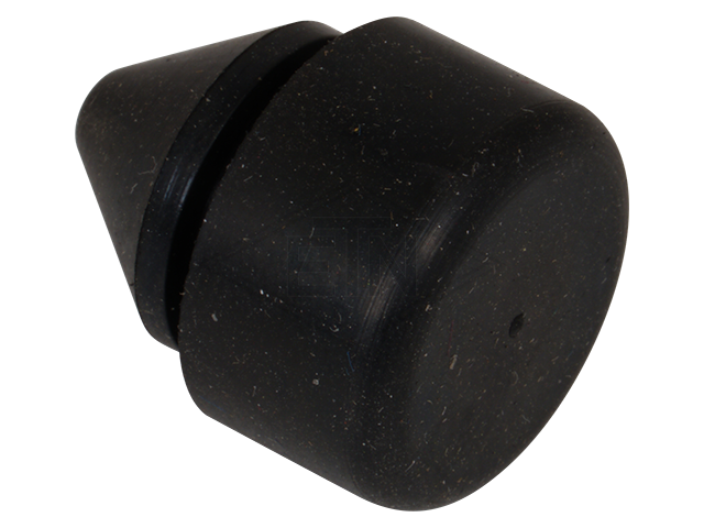 Buffer ø 17,6 x 21,6 mm, rubber voor revolving deuren