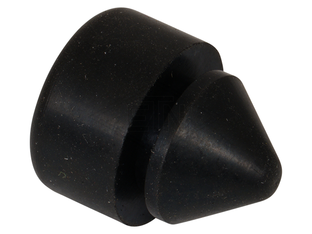 Buffer ø 17,6 x 21,6 mm, rubber voor revolving deuren