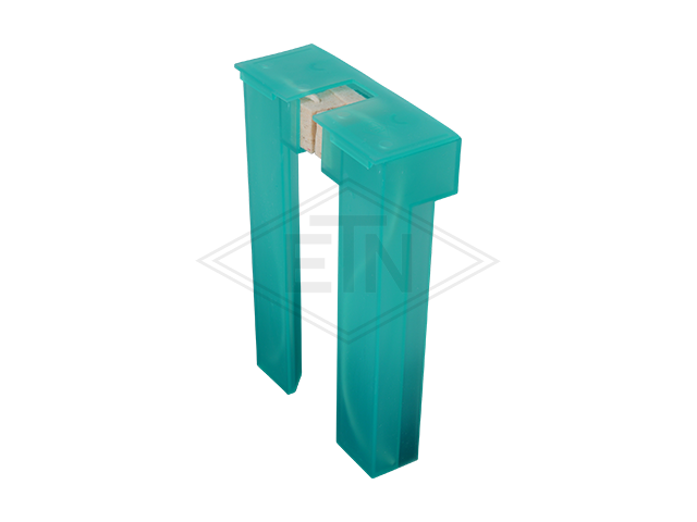 Railsmeerpot (kunststof) ETN ® 170, voor geleiderhouder HSM, WSM, WSMLN + HSMLN, voor rail 5-16 mm, inclusief schroeven M6 x 10 mm
