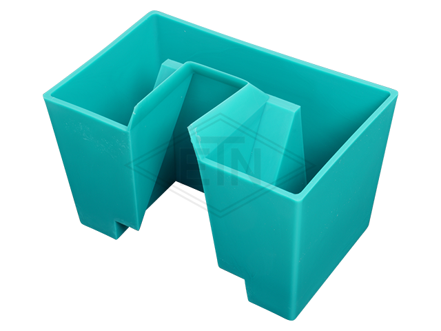 Holding-system voor ETN ® - olieopvangpot (except voor ETN ® -oil collecting pot Art.-Nr. 306074) voor rail 5-19 mm, 2 parts, met magnet voor define montage