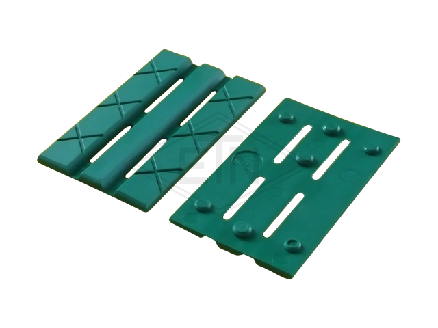 Inzetstuk EM 16 PA voor geleiderhouder HSM + WSM, 140 x 29,5 x 30 mm, voor rail 16 mm