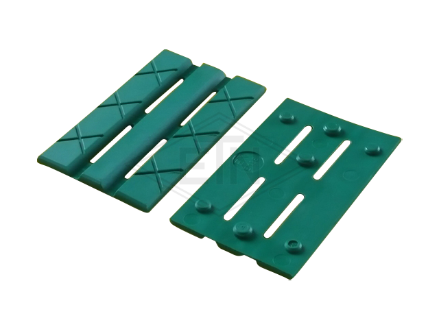 Inzetstuk EM 15 PA, 140 x 29,5 x 30 mm, voor geleiderhouder HSM + WSM, voor rail 15 mm