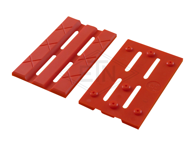 Inzetstuk EM 12 PU, 140 x 29,5 x 30 mm, voor geleiderhouder HSM + WSM, voor rail 12 mm