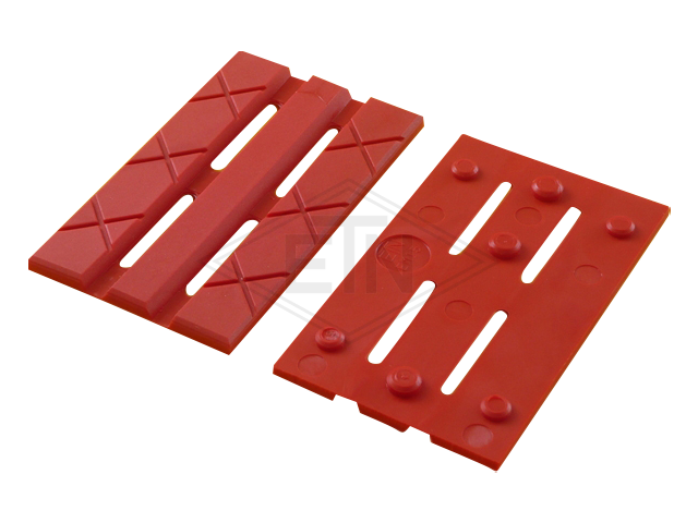 Inzetstuk EM 14 PU, 140 x 29,5 x 30 mm, voor geleiderhouder HSM + WSM, voor rail 14 mm