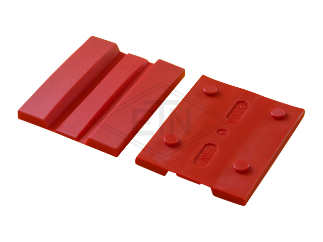 Inzetstuk EKL 5 PU, 100 x 26,5 x 30 mm, crowned, voor WSMKL + L10, voor rail 5 mm