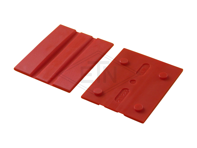 Inzetstuk EKL 14 PU, 100 x 26,5 x 30 mm, crowned, WSMKL + L10, voor rail 14 mm