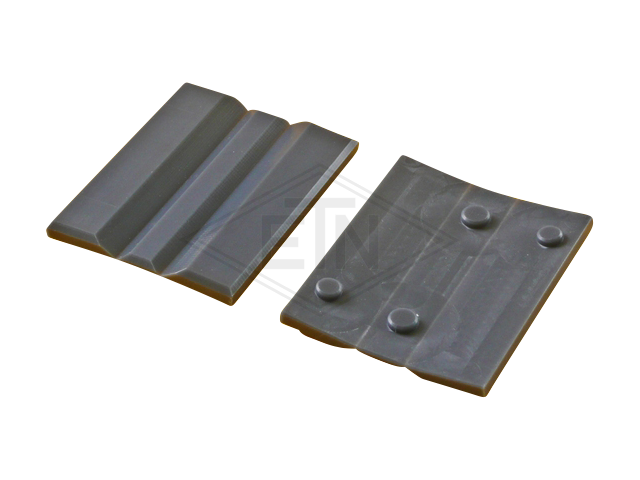 Inzetstuk EK 5 PE, 100 x 20 x 30 mm, voor geleiderhouder HSMK + WSMK, voor rail 5 mm, ETN ® -HM-1000