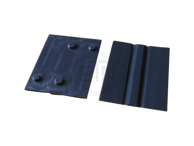 Inzetstuk EK 14 PE, 100 x 20 x 30 mm, voor HSMK + WSMK, rail breedte 14 mm, ETN ® -HM-1000