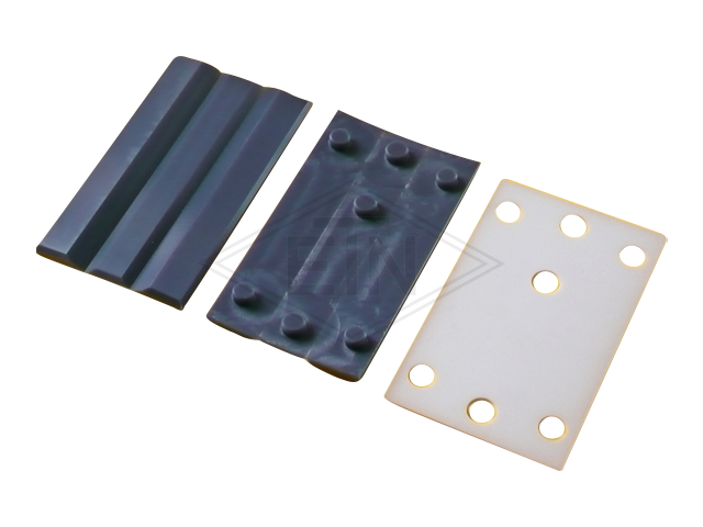 Inzetstuk EM 14 PEC, 140 x 29,5 x 30 mm, met Cell-VU, voor geleiderhouder HSM + WSM, voor rail 14 mm, ETN ® -HM-1000