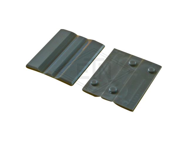 Inzetstuk EK 6 PE, 100 x 20 x 30 mm, voor HSMK + WSMK, voor rail 6 mm, ETN ® -HM-1000