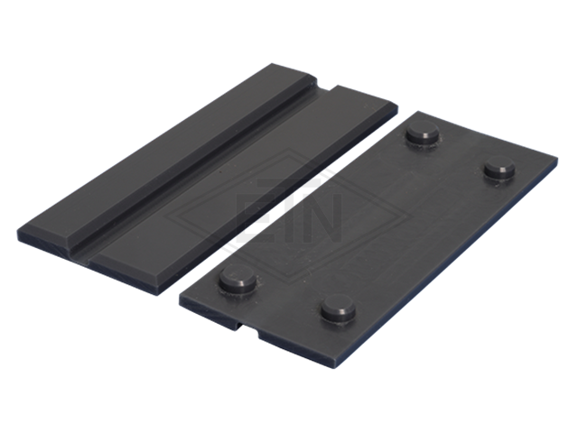 Inzetstuk EMG 16 PE, 140 x 30 mm, voor shared geleiderhouder HSMG 140, voor rail 16 mm, ETN ® -HM-1000