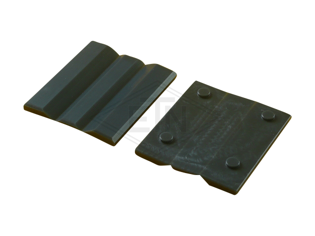 Inzetstuk EKL 9 PE, 100 x 26,5 x 30 mm, voor geleiderhouder WSMKL + L 10, voor rail 9 mm, ETN ® -HM-1000