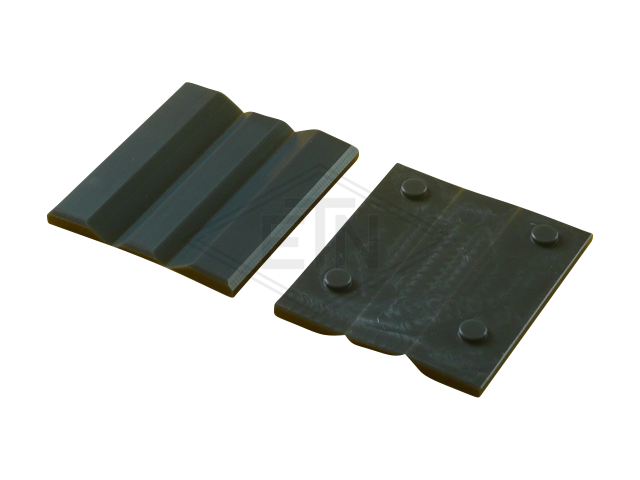 Inzetstuk EKL 10 PE, 100 x 26,5 x 30 mm, voor WSMKL + L 10, voor rail 10 mm, ETN ® -HM-1000