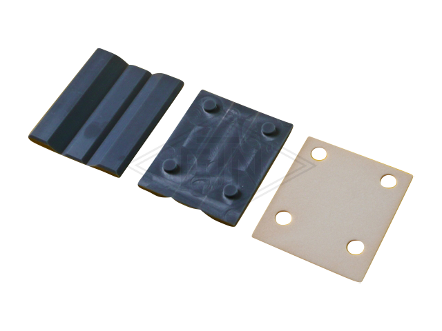 Inzetstuk EKL 5 PEC, 100 x 26,5 x 30 mm, voor WSMKL + L 10, voor rail 5 mm, ETN ® -HM-1000, met Cell-VU