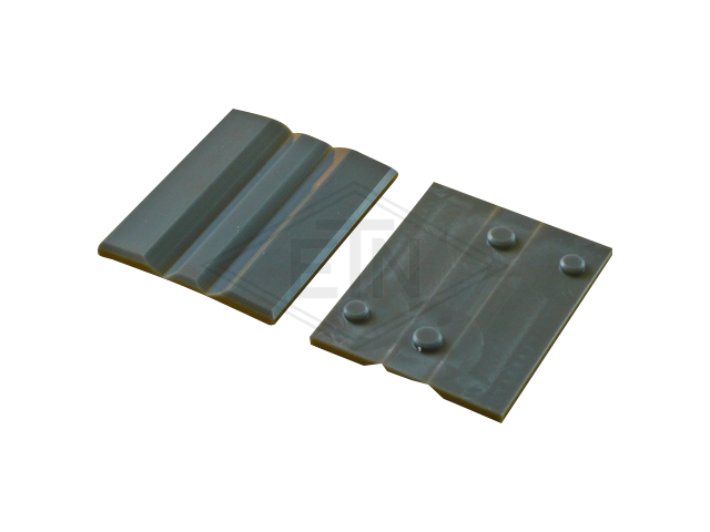 Inzetstuk EK 8 PE, 100 x 20 x 30 mm, voor HSMK + WSMK, voor rail 8 mm, ETN ® -HM-1000