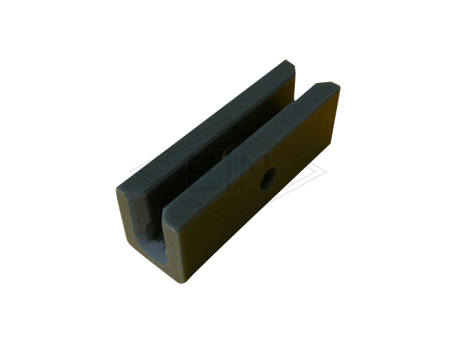 Inzetstuk EKU 5 PE, 60 x 19 x 22 mm, voor rail 5 mm, ETN ® -HM-1000