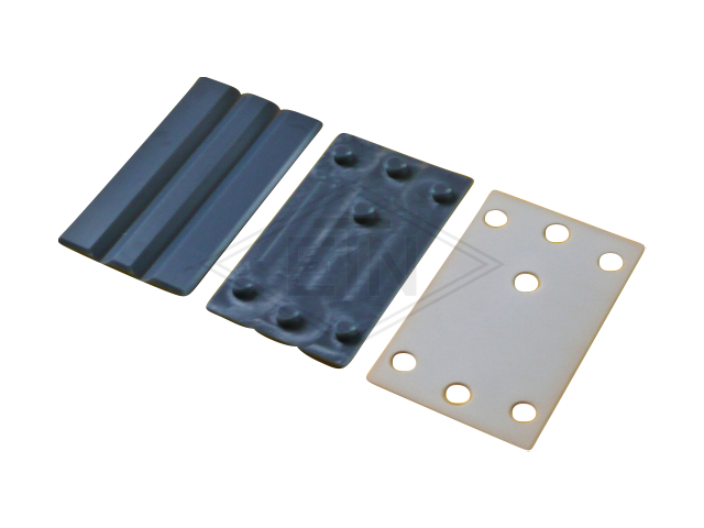 Inzetstuk EM 13 PEC, 140 x 29,5 x 30 mm, voor geleiderhouder HSM + WSM, voor rail 13 mm, ETN ® -HM-1000, met Cell VU