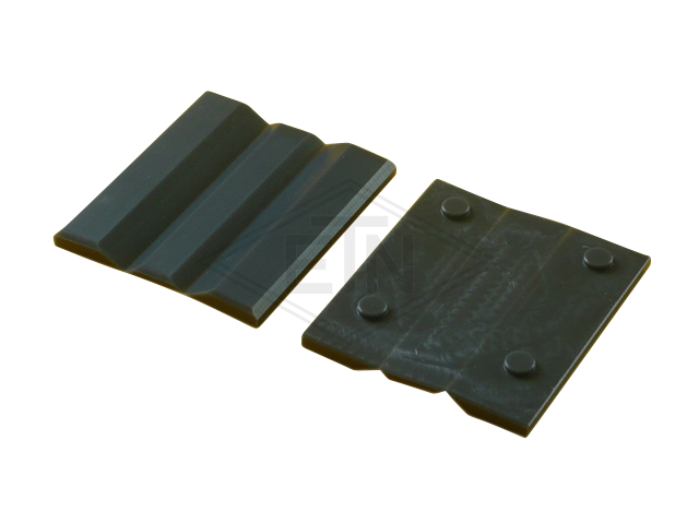 Inzetstuk EKL 8 PE, 100 x 26,5 x 30 mm, voor geleiderhouder WSMKL + L 10, voor rail 8 mm, ETN ® -HM-1000